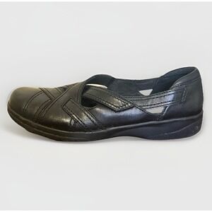 Women's Clarks Collection Ashland Spin Q Black Ultra Comfort Shoes, 9 M